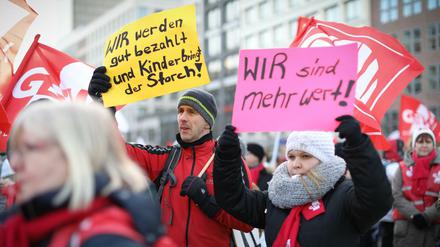 Mehr Personal, mehr Zeit, mehr Wertschätzung.