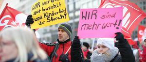 Mehr Personal, mehr Zeit, mehr Wertschätzung.