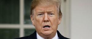 Der Präsident der USA Donald Trump.