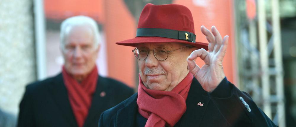Mit Hut und Bär: Der Berlinale-Direktor Dieter Kosslick.