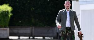 Für keine Tracht Schade. Frank Ribéry.
