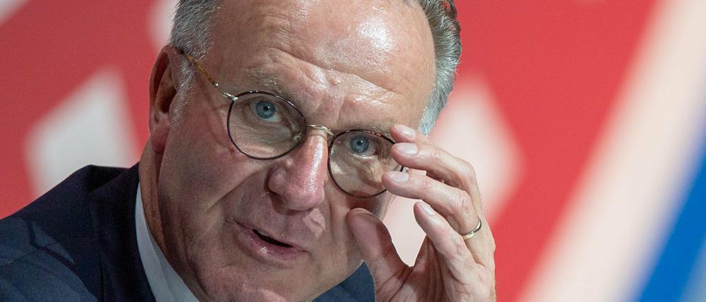 Oft umstritten: Karl-Heinz Rummenigge, Vorstandschef von FC Bayern.