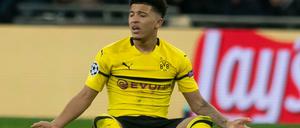 Jadon Sancho wusste selbst nicht wie ihm geschah: "Für die zweite Halbzeit habe ich keine Worte", sagte er nach dem Spiel.
