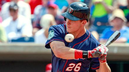 Schlagfertig. Max Kepler erspielte sich bei den Minnesota Twins einen neuen Vertrag.
