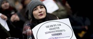 Das Thema Abtreibungen ist heftig umstritten.