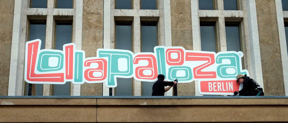 Das Lollapalooza findet dieses Jahr zum fünften Mal statt. Das erste Festival war 2015 noch am Tempelhofer Feld.