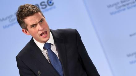 Der britische Verteidigungsminister Gavin Williamson