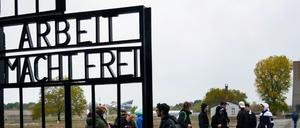 Die Sicherheitsfirma eines Neonazis soll das ehemalige Konzentrationslager Sachsenhausen bewacht haben.