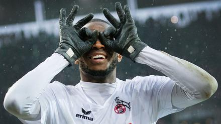 Wieder da! Anthony Modeste kann ab sofort wieder für den 1. FC Köln treffen und jubeln. 