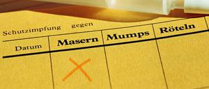 Die WHO verlangt dringend weltweit mehr Anstrengungen, jedes Kind gegen Masern zu impfen.