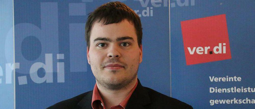Gewerkschaftssekretär Jeremy Arndt.
