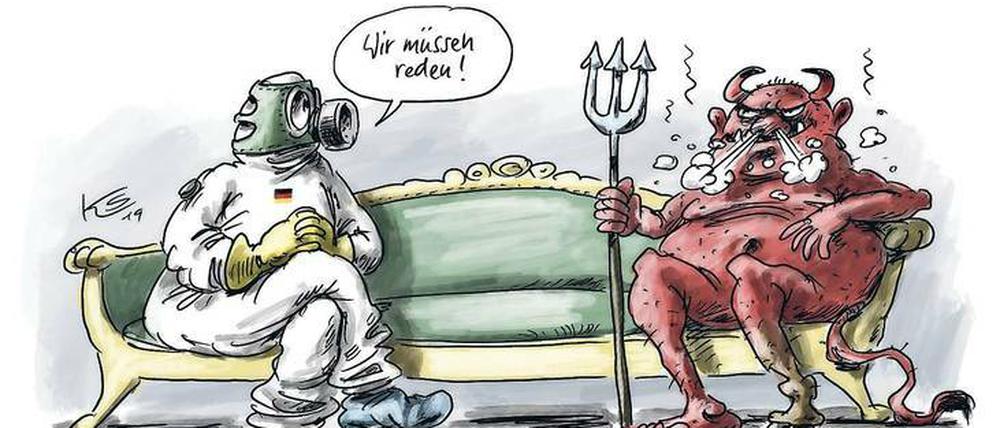 Nicht einfache Situation für die deutsche Diplomatie