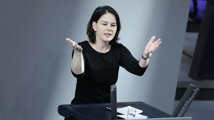 Grünen-Chefin Annalena Baerbock hat einen Fünf-Punkte-Plan vorgelegt.