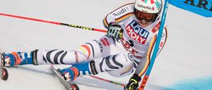 Am Titel vorbeigeschrammt. Viktoria Rebensburg verpasste die Goldmedaille beim Riesenslalom in Are knapp. Sie wurde Zweite. 