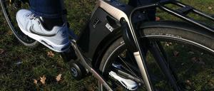 E-Fahrräder erreichen Geschwindigkeiten von 45 km/h.