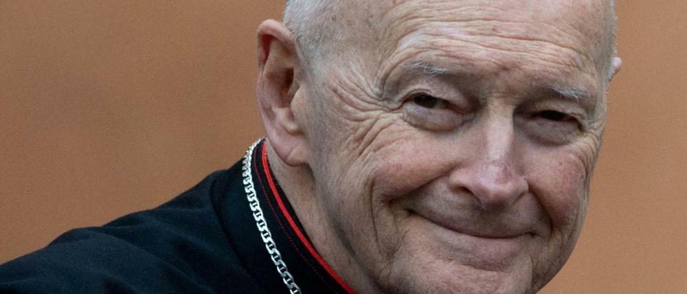 Theodore Edgar McCarrick 2013, als er noch Kardinal war.