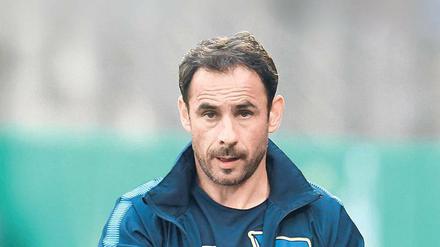 Michael Hartmann, 44, spielte für Hertha und Hansa Rostock. 2018 führte er als Trainer Herthas A-Junioren zur Meisterschaft. In der Liga ist sein Team aktuell Siebter. Dienstag trifft es in der Youth League auf Paris St. Germain (16 Uhr, Amateurstadion).