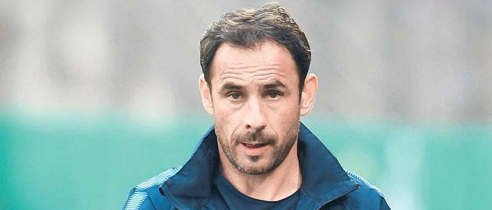 Michael Hartmann, 44, spielte für Hertha und Hansa Rostock. 2018 führte er als Trainer Herthas A-Junioren zur Meisterschaft. In der Liga ist sein Team aktuell Siebter. Dienstag trifft es in der Youth League auf Paris St. Germain (16 Uhr, Amateurstadion).