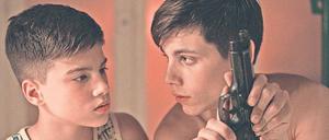 Luca Nacarlo und Francesco Di Napoli in „La paranza dei bambini“. Der Film startet am 22. August.