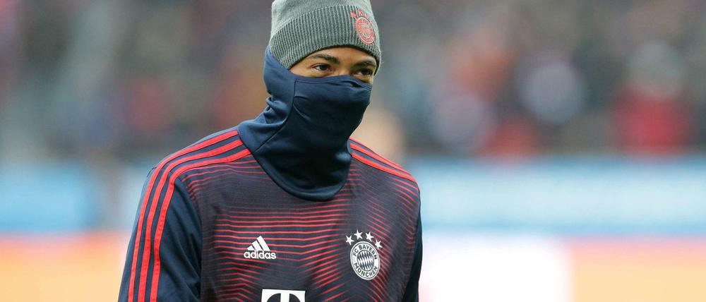 Fehlt krankheitsbedingt. Jerome Boateng ist in Liverpool nicht mit dabei.