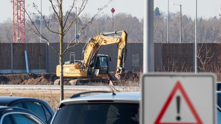 Auf einem Gelände in Nürnberg wurde eine Fliegerbombe entdeckt. 