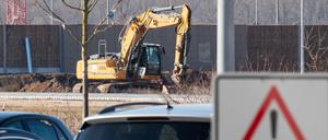 Auf einem Gelände in Nürnberg wurde eine Fliegerbombe entdeckt. 