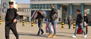 Ankunft abgelehnter Asylbewerber in Kabul (Archivfoto vom 23.02.2017) 