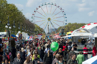 Vergangenes Jahr kamen etwa 350 000 Besucher zum Kinderfest den Linden. .