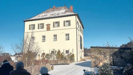 Von 1792 bis 1797 hielt Alexander von Humboldt sich in Franken auf. Das Schloss in Goldkronach. 