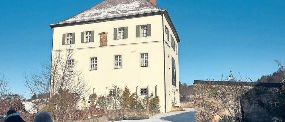 Von 1792 bis 1797 hielt Alexander von Humboldt sich in Franken auf. Das Schloss in Goldkronach.