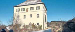 Von 1792 bis 1797 hielt Alexander von Humboldt sich in Franken auf. Das Schloss in Goldkronach. 