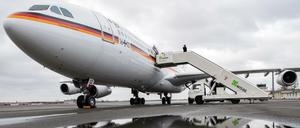 Ein A 340 der Flugbereitschaft der Bundeswehr