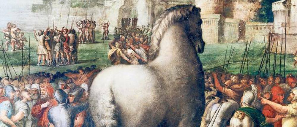 Vor dem Untergang. Der Fall Trojas wurde von den historischen Umwälzungen in der Antike ausgelöst, die Eric H. Cline in „1177 v.Chr.“ beschreibt.