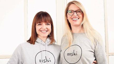Ooshi-Gründer Kristine Zeller und Kati Ernst (r.).