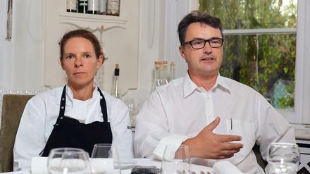 Sonja und Peter Frühsammer vom "Frühsammers"Restaurant in Berlin.