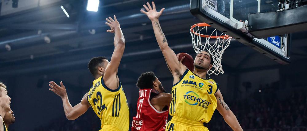 Ging hoch her bei Bamberg gegen Alba.