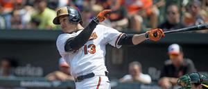 Manny Machado spielt seit 2012 in der MLB, bis 2018 tat er das für die Baltimore Orioles. Im vergangenen Sommer wechselte er zu den Los Angeles Dodgers, zur neuen Saison trägt er die Uniform der San Diego Padres.