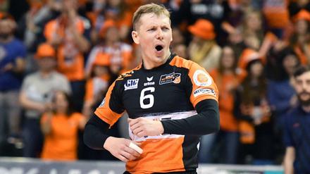 Sergej Grankin war am Mittwochabend bester Laune.