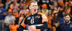 Sergej Grankin war am Mittwochabend bester Laune.