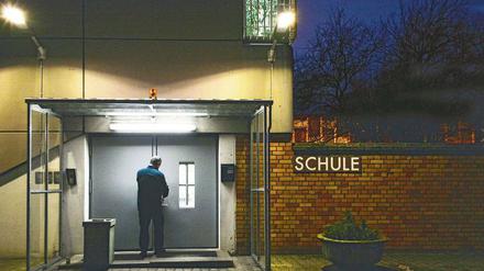 Schulgebäude in der JVA Tegel.