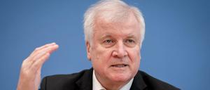 Der Bundesminister des Innern Horst Seehofer (CSU).