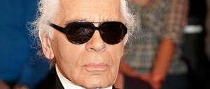 Karl Lagerfeld trat 2012 in der ZDF-Talkshow "Markus Lanz" auf.