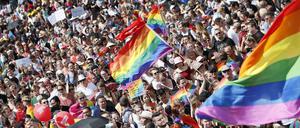 Der CSD in Berlin im Jahr 2018.