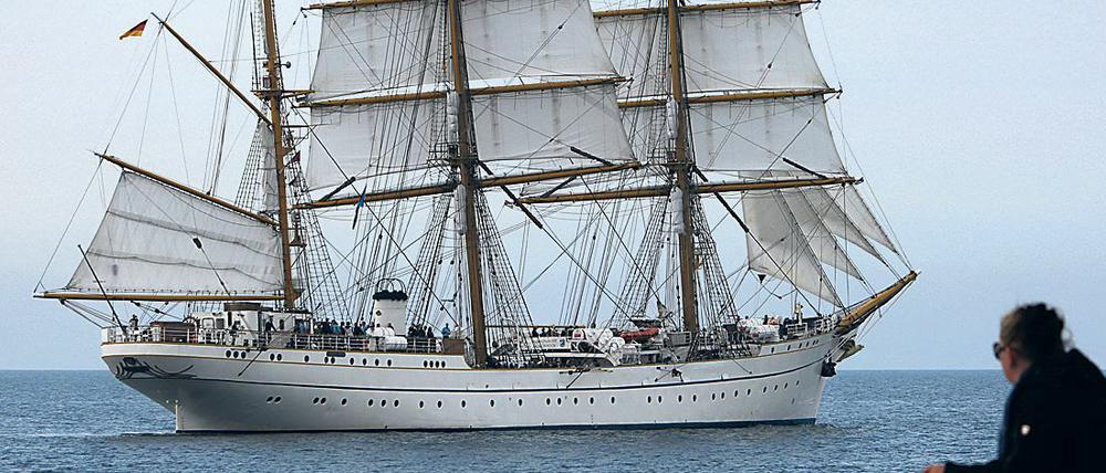 Das Marine-Segelschulschiff "Gorch Fock" (Archivbild von 2015)