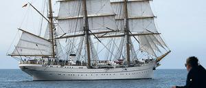 Das Marine-Segelschulschiff "Gorch Fock" (Archivbild von 2015)