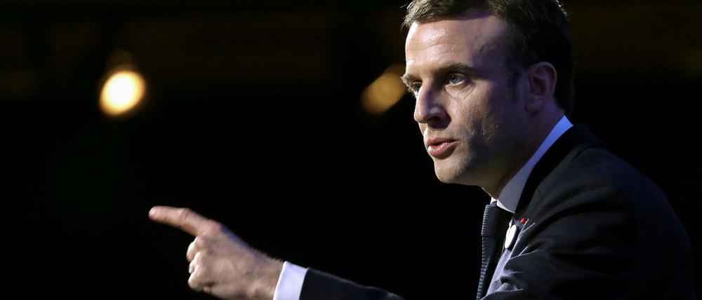 Der französische Präsident Emmanuel Macron.