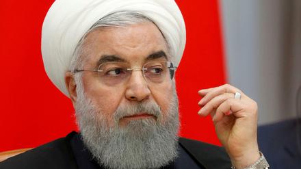 Der iranische Staatschef Hassan Ruhani. 