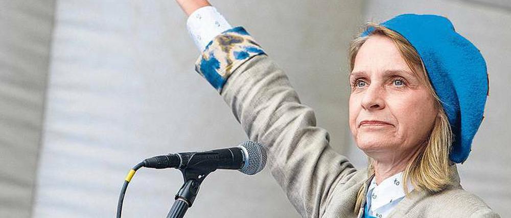 Entschieden. Wera Hobhouse befürwortet ein zweites Referendum. Über den Brexit sagt sie: „Man kann aus einem Omelett kein Ei mehr machen.“