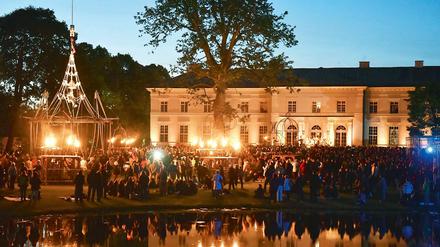 Das Schloss Neuhardenberg in Brandenburg.