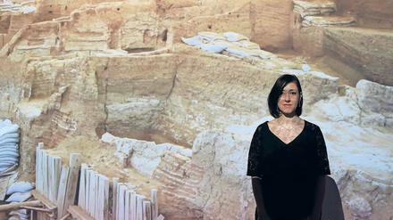 Feldforschung. Rossella Biscotti arbeitete mit Archäologen.